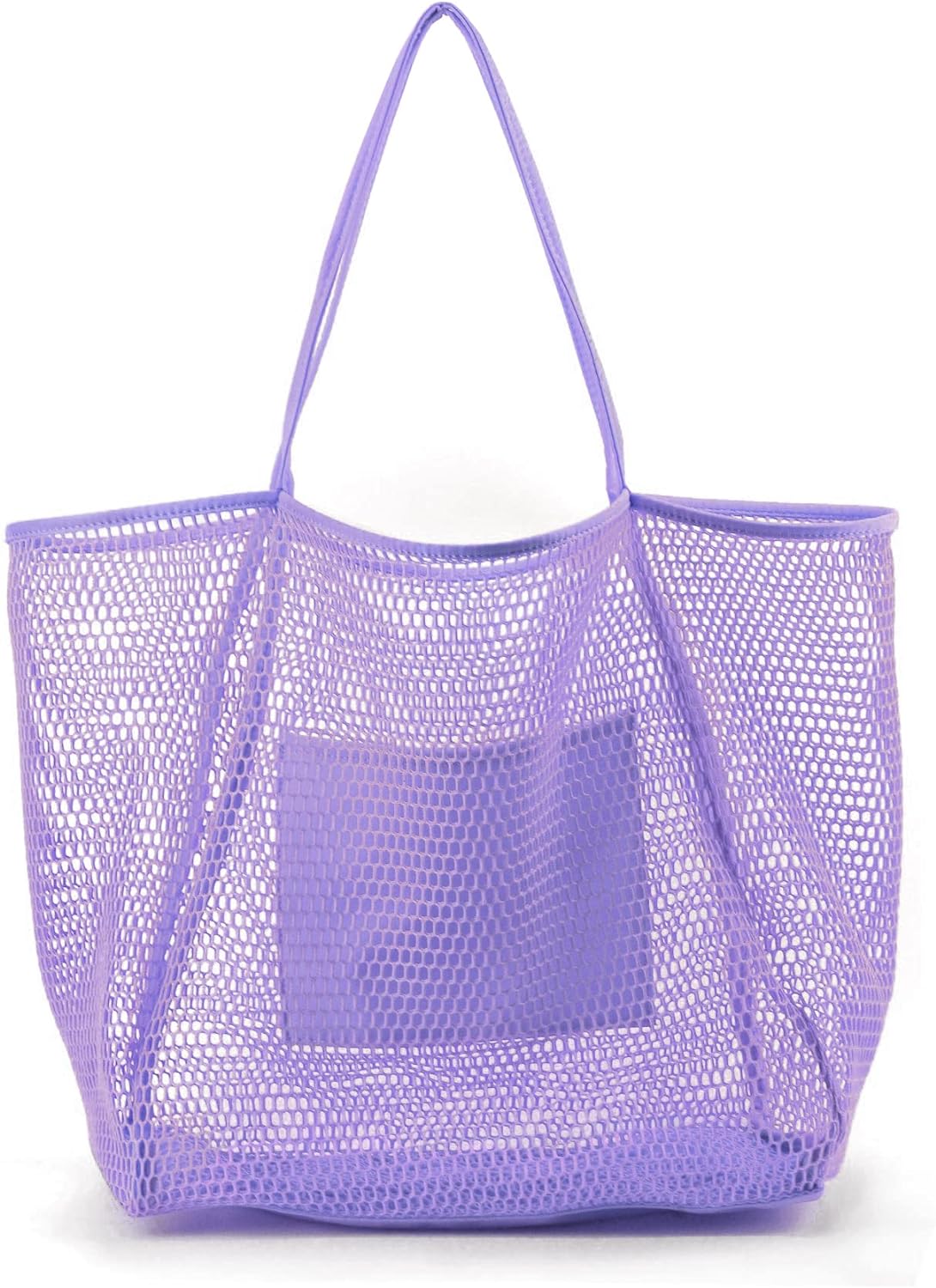 Mesh Beach Tote Womens Shoulder Handbag