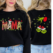 Custom Christmas Mama Kids Names Sweatshirt