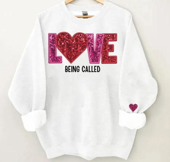 Personalized Sweatshirt - Love Being Called Grandma