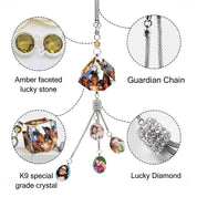 Personalized Photo Lucky Crystal Car Pendant