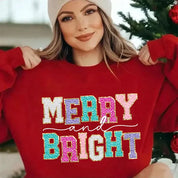 Merry & Bright T-shirt-Sweatshirt-Hoodie