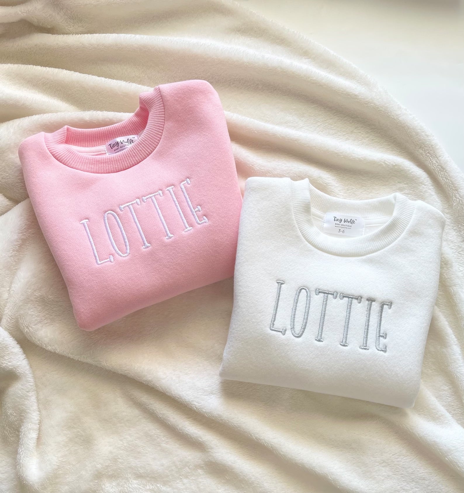 Embroidered Baby Sweater