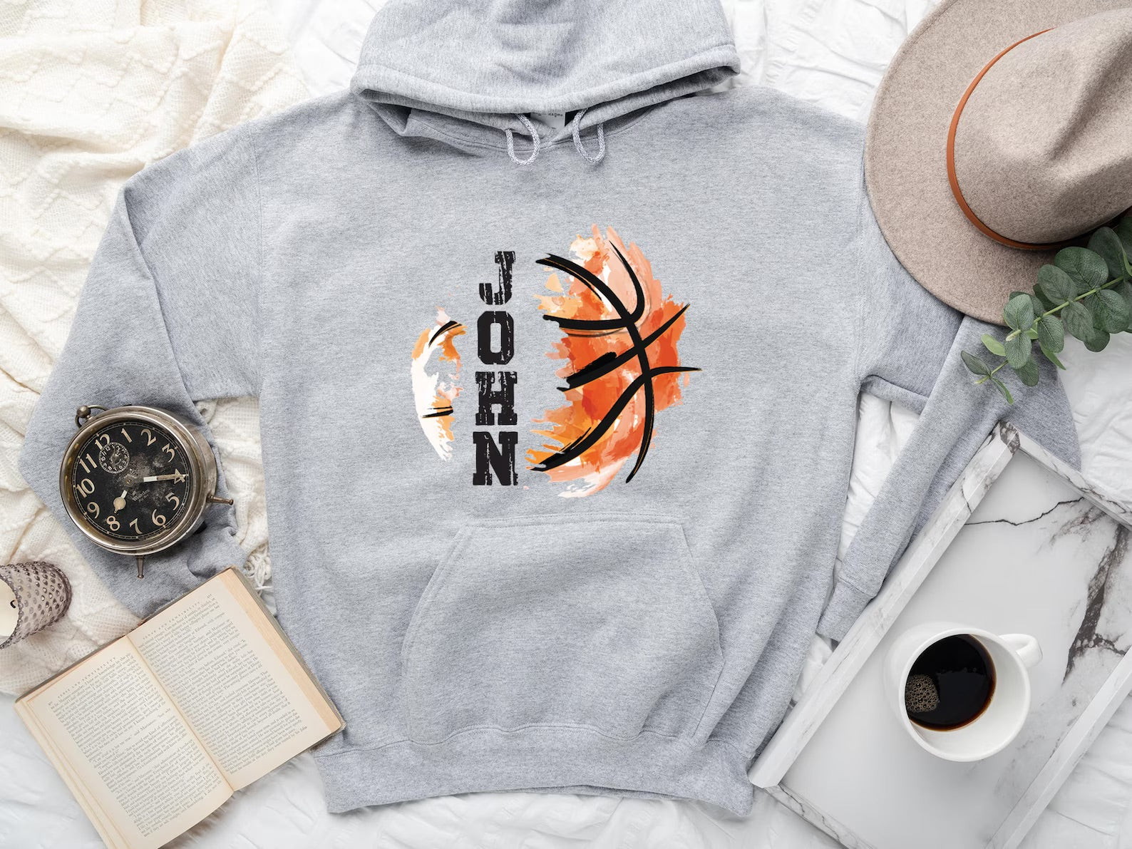 Personalized Basketball Hoodie