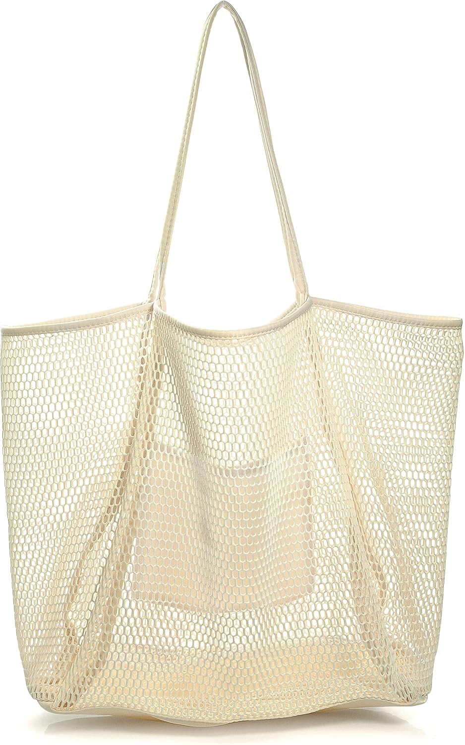 Mesh Beach Tote Womens Shoulder Handbag