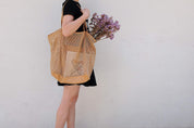 Mesh Beach Tote Womens Shoulder Handbag