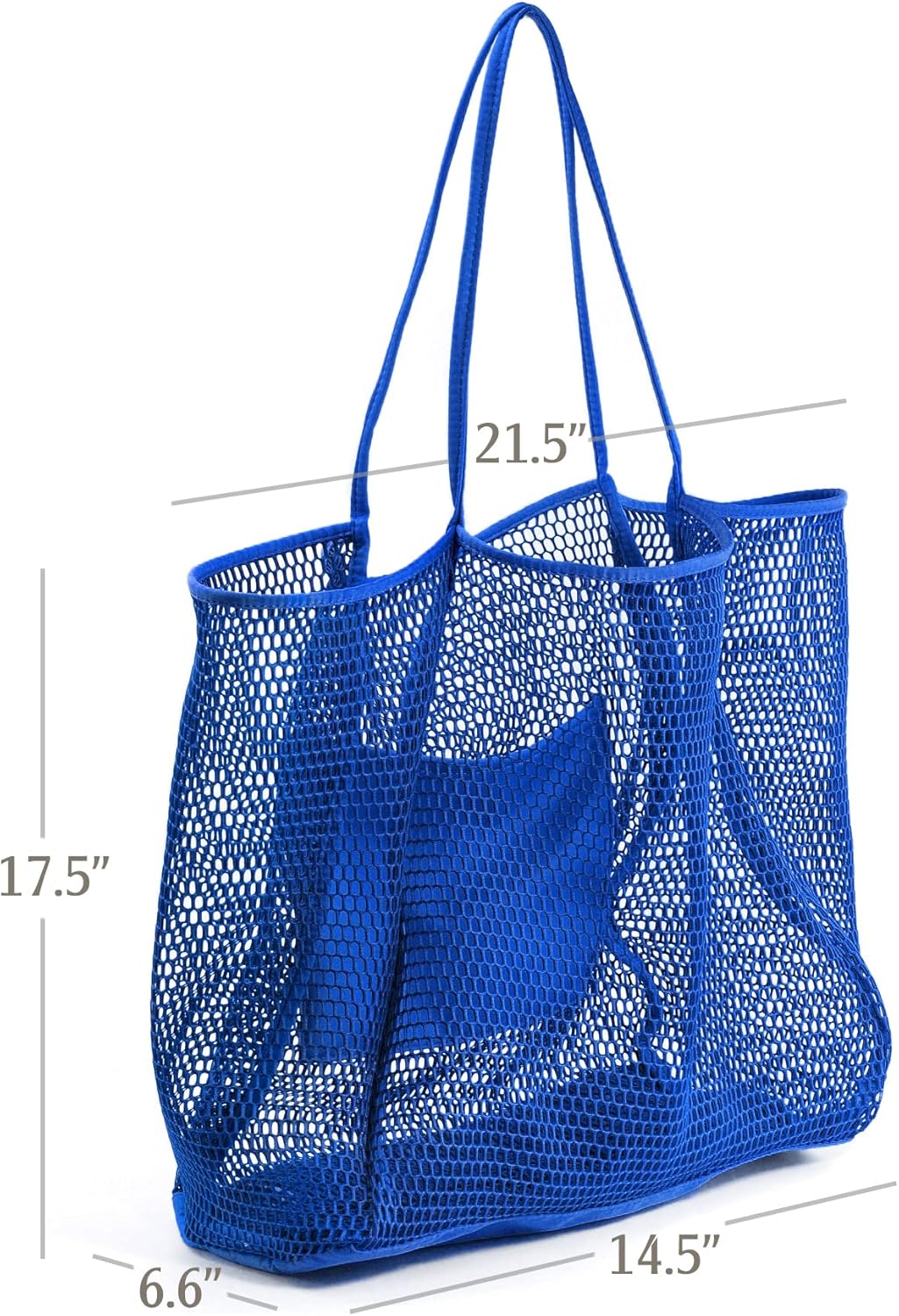 Mesh Beach Tote Womens Shoulder Handbag