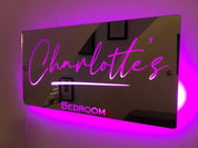 🔥Personalized Name Mirror - Light Up Mirror