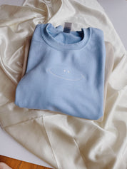 Smiley Face｜Embroidered Sweatshirt｜Vintage Tee