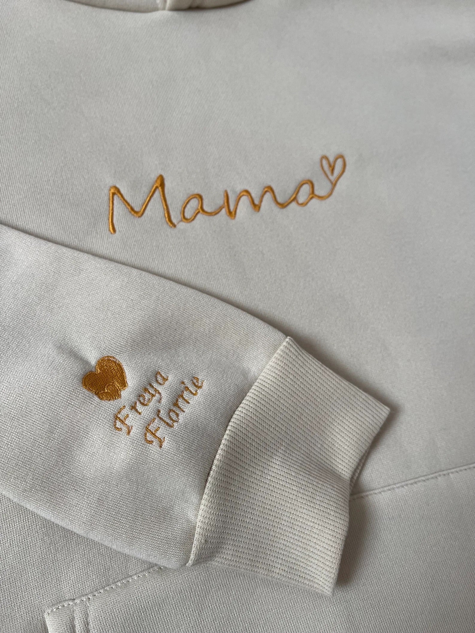 Embroidered Mama Hoodie | Personalized Mother's Day Gift