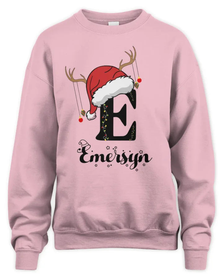 Alphabet Christmas - Personalized Custom Shirt - Birthday