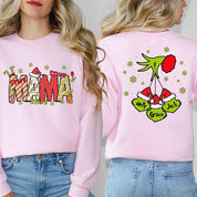 Custom Christmas Mama Kids Names Sweatshirt