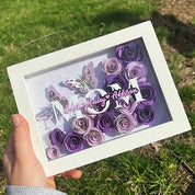 Personalized Mom Flower Shadow Box With Name For Mother's Day