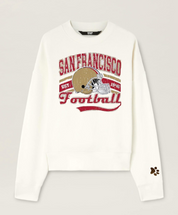 San Francisco Sweatshirt, San Francisco Football Sweater, Vintage Style San Francisco Football Hoodie