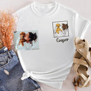 Personalized Dog Hoodie |  With Portrait from Photo | Embroidered Pet's Photo Sweatshirt