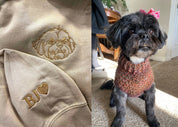 Personalized | Pet Embroidered | Sweatshirt Hoodie T-shirt