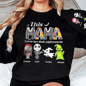 Personalized This Mama Loves Her Little Nightmares Sweatshirts