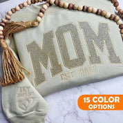 Custom Applique Glitter Mama Sweatshirt/T-shirt
