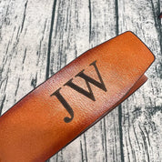 Personalized Engraved Leather Belt For DAD/HUSBAND-Now you will always think of me