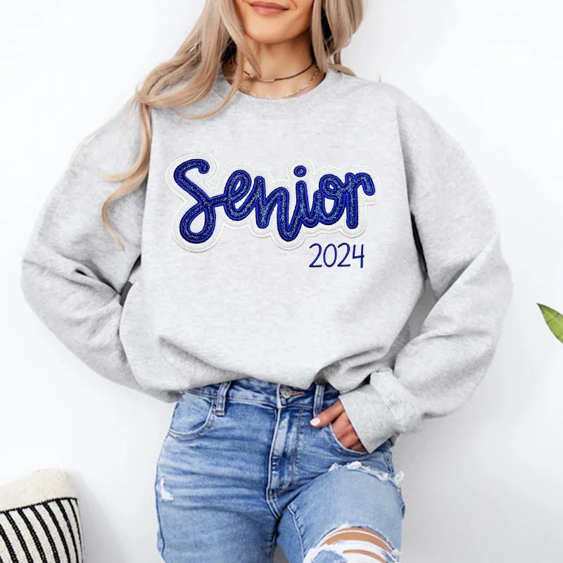 Custom Embroidered | Double Glitter Sequined Sweatshirt