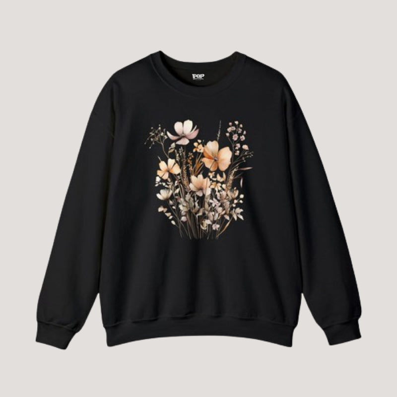 Sweatshirt mit Vintage-Print