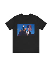 TRUMP RALLY TEE｜Trump Rally Shooter Tshirt｜Official Trump-Get-Shot-Shirt