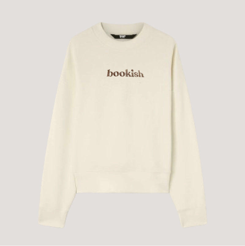 Bookish Embroidered Sweatshirt｜Reading Sweatshirt｜Book Readers Gift