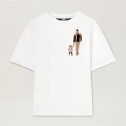 Imprint｜Custom Family Portrait Shirt｜Outline Sweater｜For Him｜Father’s Day