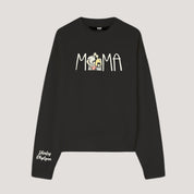 Embroidered Mama Sweatshirt｜With Custom Portrait｜From Your Photo