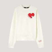 Personalized Heart | Puzzle Couple | Embroidered Sweatshirt