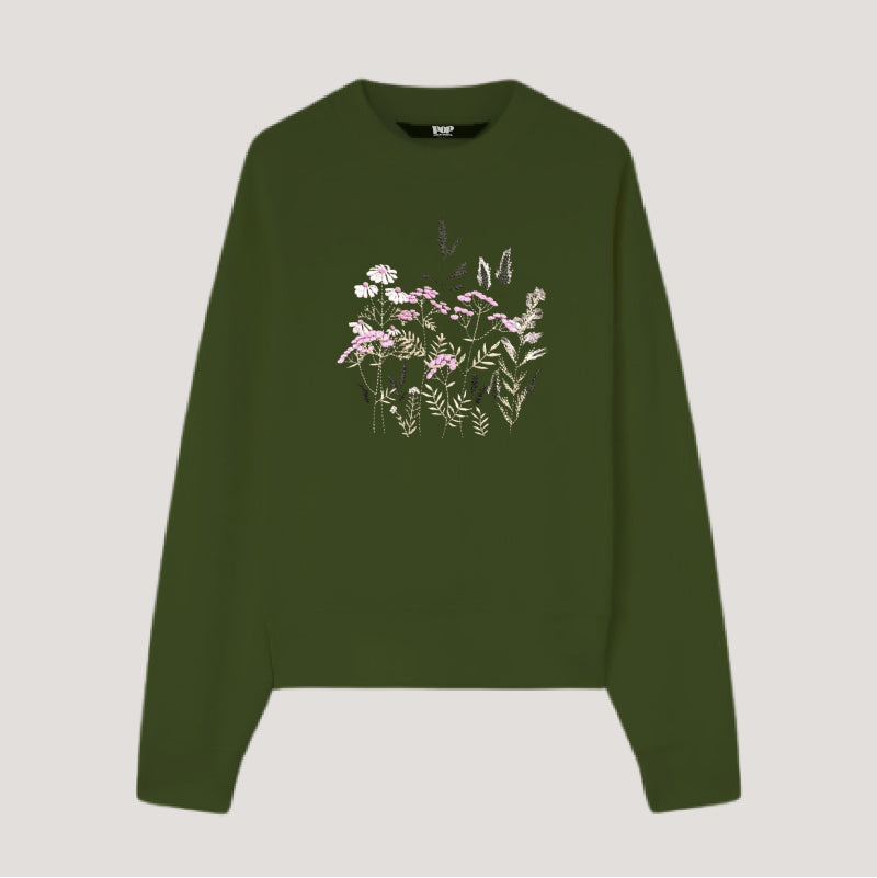 Sweatshirt mit Rundhalsausschnitt „Wildflowers“