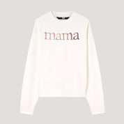 Spring Floral | Mama Embroidered |Gemma Crewneck Sweatshirt