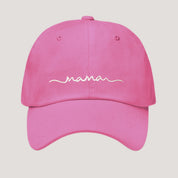 Mama Embroidered Lettering Corduroy Baseball Cap