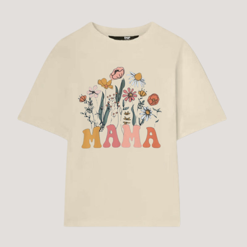 Komfortfarben Shirt, Mama Shirt, Mama Shirt 