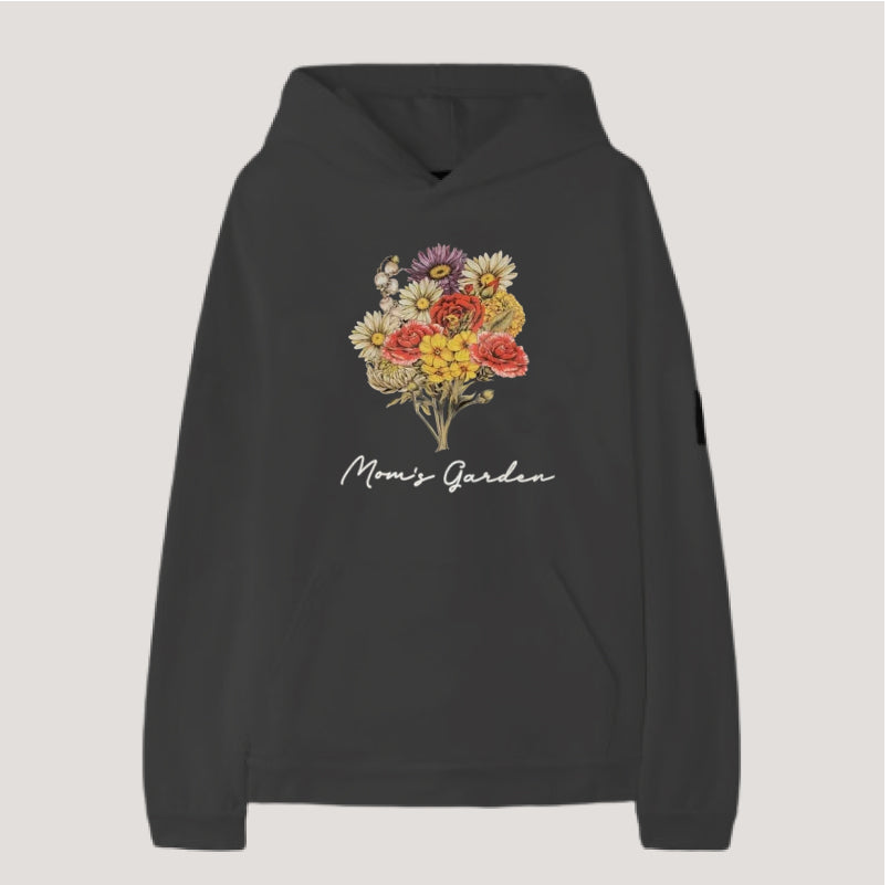 VINTAGE CUSTOM｜CUSTOM BIRTH FLOWER｜FAMILY BOUQUET SWEATSHIRT