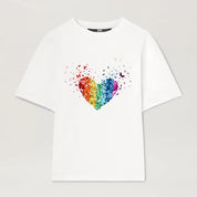 Rainbow Butterfly Pride Love Heart Gay Pride Month LGBT LGBTQ Gay