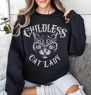 Childless Cat Lady | Against Fascism Feminist | Voting Vintage Shirt