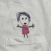 Transform Children's Artwork into Personalized Apparel Gift | Pocket Shirt