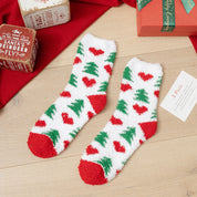 Christmas Ladies' Fleece Socks | Plush Winter Thick Floor Sleep Socks