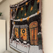 Christmas Leisure Sewing Pattern Cotton Blanket