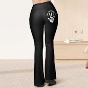 This A$$ Belongs To - Naughty Gifts For Wife, Girlfriend - Personalized Flare Leggings