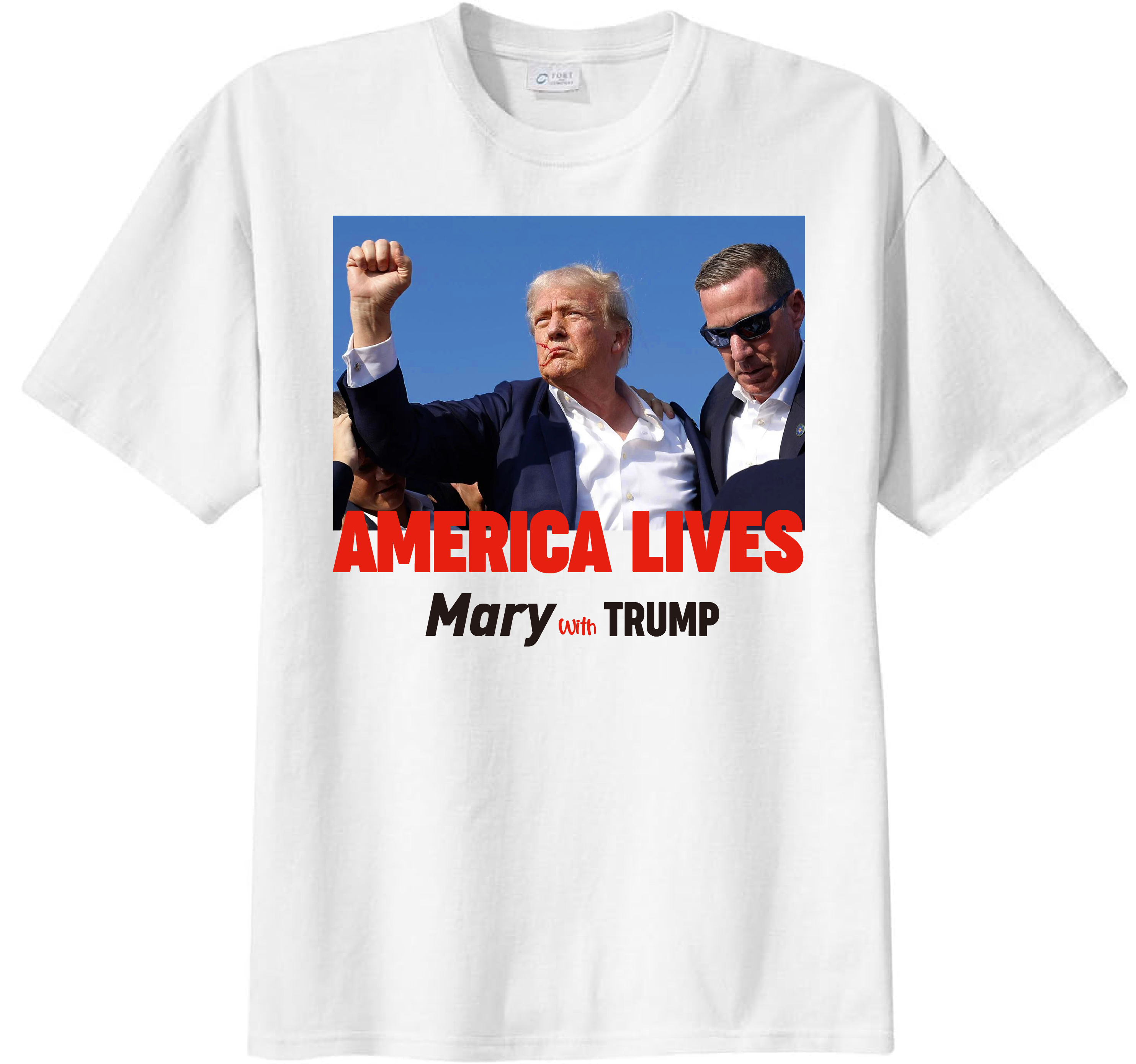 TRUMP RALLY TEE｜Trump Rally Shooter Tshirt｜Official Trump-Get-Shot-Shirt