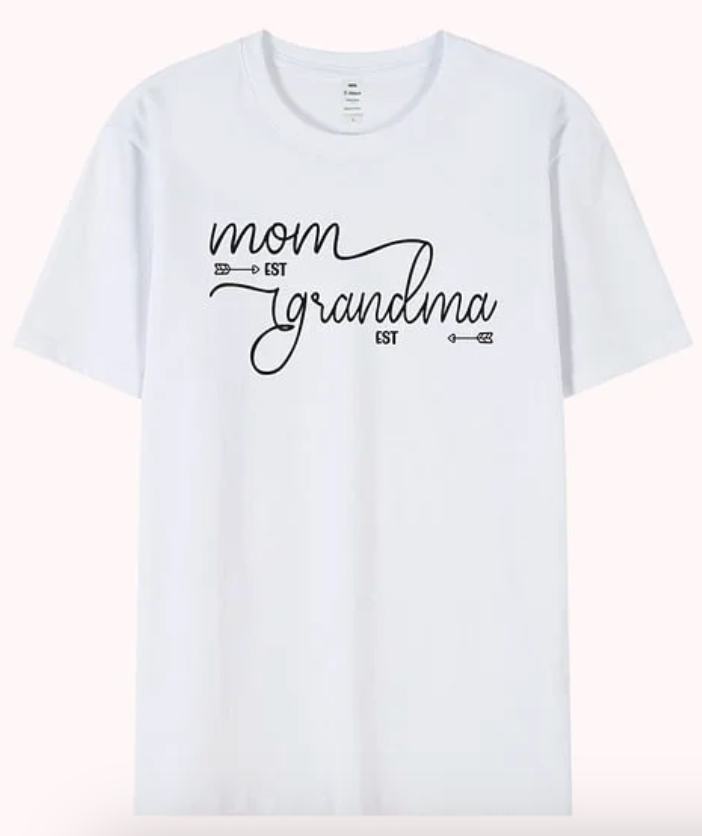 Personalisierte Mama Est Oma Est Shirt Sweatshirt Hoodie Muttertag 