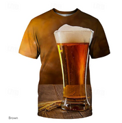 Beer Cosplay | Costume T-shirt | Print Classic Street Style For Couple's