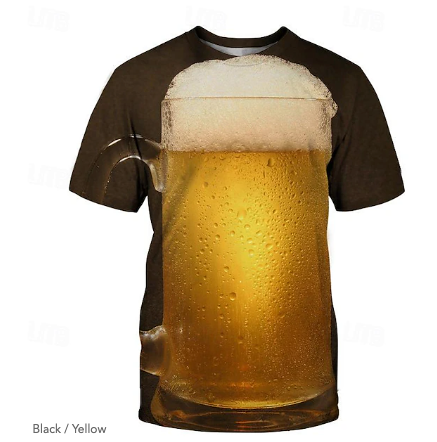 Beer Cosplay | Costume T-shirt | Print Classic Street Style For Couple's