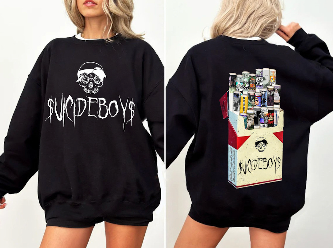 Hip Pop lover Gift | Suicideboys The Creator Hoodie｜Cigarette Box Shirt