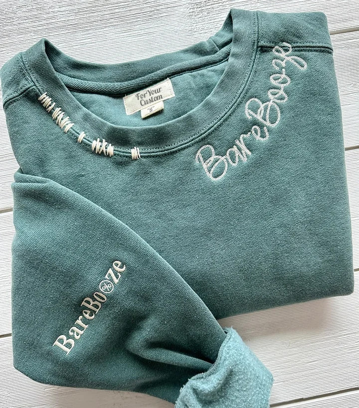 VINTAGE CUSTOM Classic Football Crewneck Sweatshirt 🏈👕