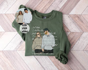 CHEST Photo and Words Portrait Hoodie