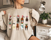 Goat Lover Animals Holiday Christmas Sweatshirt