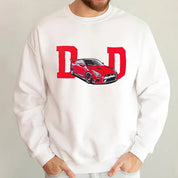 Personalized Embroidered Sweatshirts for Car Enthusiasts - Father's Day Gift