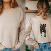 Custom｜Pet Fullbody Fullcolor｜Embroidered｜T-shirt Sweatshirt Hoodie